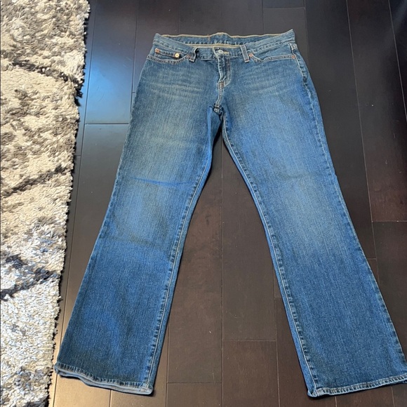 Lucky Brand Dungarees Classic Blue Denim Jeans size 8/29 - Picture 1 of 8